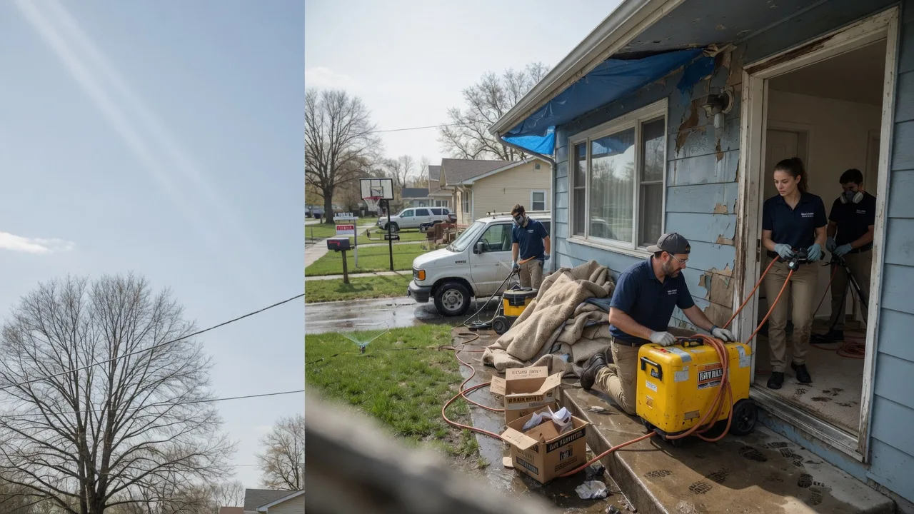 Basement Flood Cleanup in Sandy Hook, KY near me